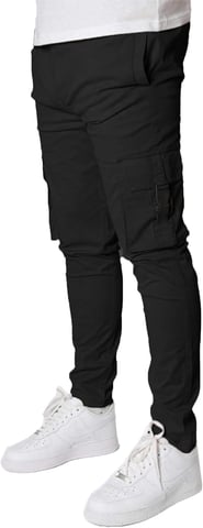 Soul Star Men's Regular Fit Cargo Trousers Combat