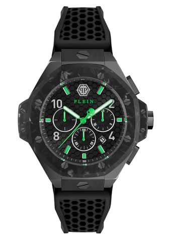 Philipp Plein Plein Chrono Royal Herren Schwarz Uhr PWPRA0624