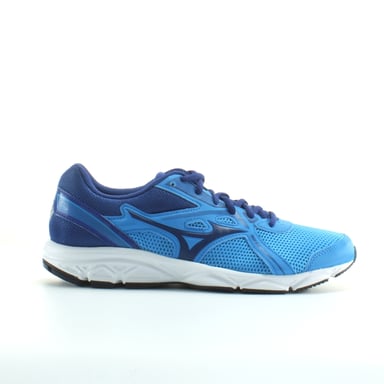 Mizuno Spark 5 Blue Navy Synthetic Herren Schnürung Running Trainer K1GA200327