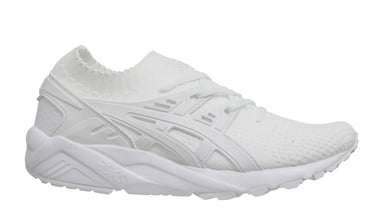 ASICS Gel-Kayano Strickmenschen weiße Running-Trainer