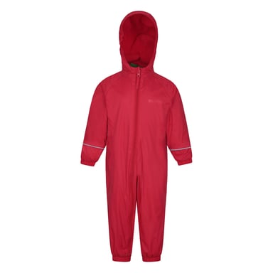 Mountain Warehouse Childrens/Kids Spright Wasserdichter Regenanzug (Rot)