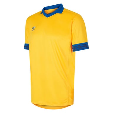 Umbro - "Tempest" Trikot für Kinder kurzärmlig (Gelb/Königsblau)