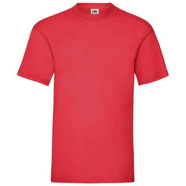 Fruit of the Loom - "Valueweight" T-Shirt für Herren (Rot)