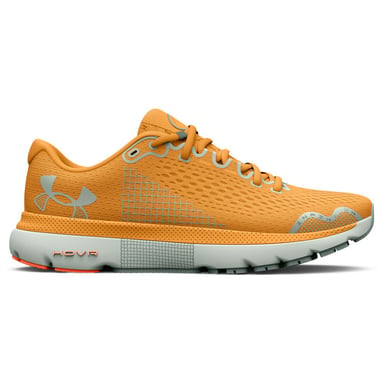 Chaussures course UA HOVR Infinite 4 Under Armour Pour Femme en Jaune