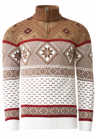 Rusty Neal Norwegischer Pullover Beige