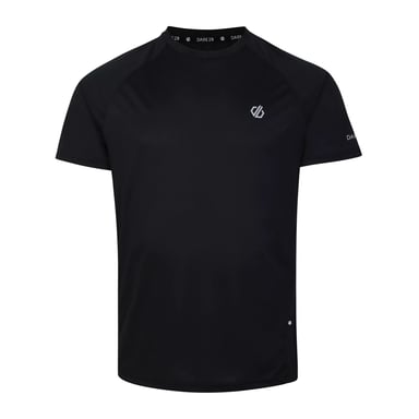 Dare 2B Herren Accelerate Leichtes T-Shirt (Schwarz)