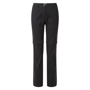 Craghoppers Womens/Ladies Kiwi Pro II Convertible Trousers (Schwarz)