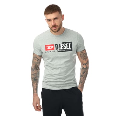 T-shirt T-Diego Cuty Maglietta Diesel Pour Homme en Gris