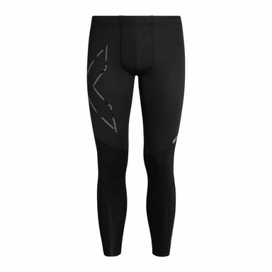 2xu Zündschildkompression Männer schwarz/silberne Strumpfhose