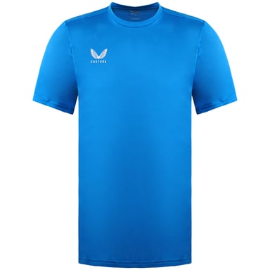 Castore Logo Herren Blaues Trainings-T-Shirt