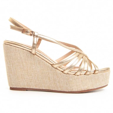 Montevita Hochhackige Sandale Wesparto5 Gold