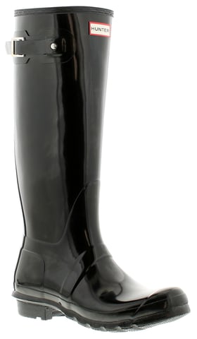 Bottes hautes brillantes Hunter Original