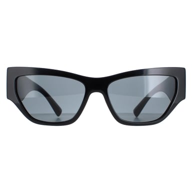 Versace Cat Eye Womens Schwarz Dunkelgrau Polarisiert VE4383