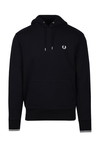 Sweat à Capuche Fred Perry Pour Homme en Noir
