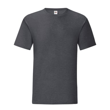 Fruit of the Loom - "Iconic 150" T-Shirt für Herren (Grau meliert)