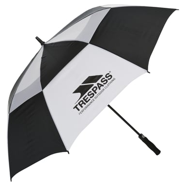 Trespass Catterick - Parapluie automatique (Noir/Blanc)