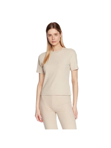 Calvin Klein Damen-Ripp-T-Shirt
