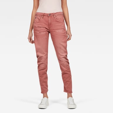 G-Star RAW Arc 3D Low Boyfriend Earthtrace Restored Colored Jeans