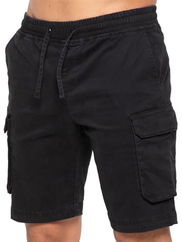 Enzo | Herren Cargo Shorts - Schwarz