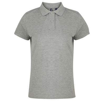 Asquith & Fox - Unifarbenes Poloshirt - Damen (Grau)