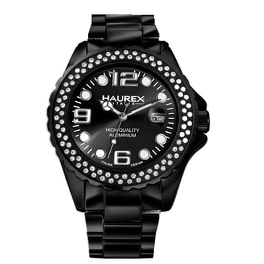 Haurex italy: womens ink stones black watch