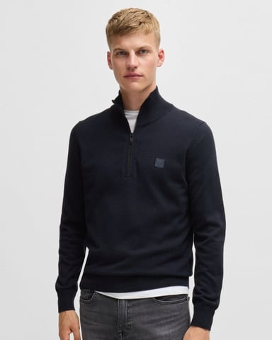 BOSS Orange Kanobix S Herren 1/4 Zip Pullover