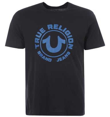 T-Shirt HD Horseshoe Logo True Religion Pour Homme en Noir