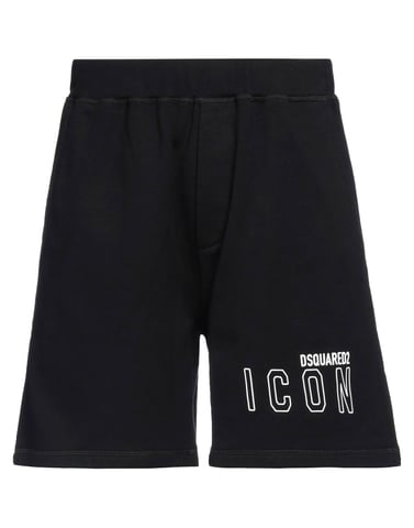 Dsquared2 Icon Umriss gedruckt Shorts in Schwarz