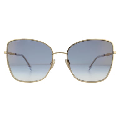 Jimmy Choo Sonnenbrille ALEXIS/S 000 1V Rose Gold Blau Gradient