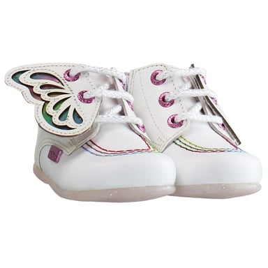 Kickers Hi Faires Kinder weiße Stiefel