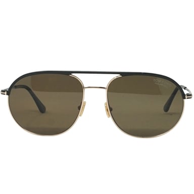 Tom Ford Glo FT0772 02H Schwarze Sonnenbrille