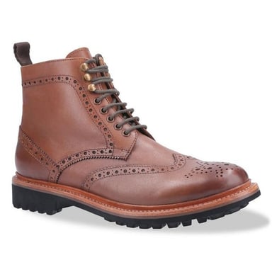 Cotswold Herren Rissington Commando Leder-Stiefel (Braun)