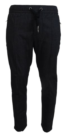 Baumwoll-Tapered-Jeanshose