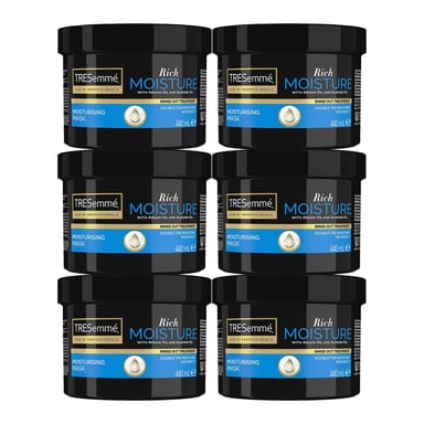 Tresemme Moisture Rich Mask Enriched with Argan Oil and Almond Oil, 6x of 440ml