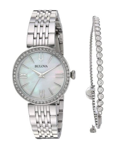 Montre Bulova Pour Femmes Argent 96X153