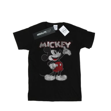 Disney - "Mickey Mouse Presents" T-Shirt für Jungen (Schwarz)