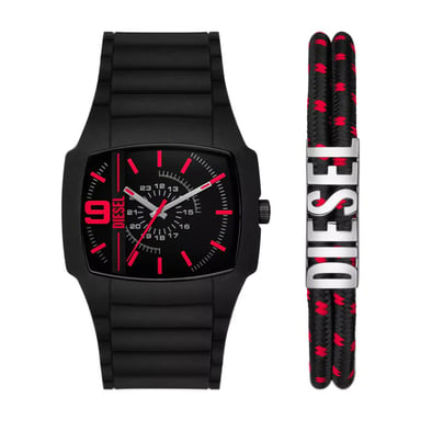 Diesel Cliffhanger 2.0 Schwarz Herren Armbanduhr DZ2191SET