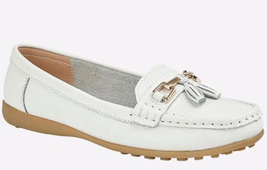 Boulevard Camila Tassle Loafers Womens