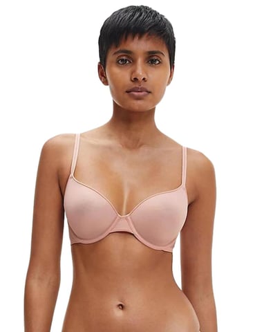 000QF6068E Calvin Klein Sheer Marquisette Lightly Lined Demi Bra