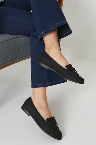 Wide Fit Loretta Tassel Loafer