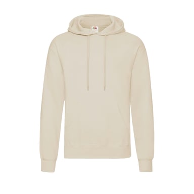 Fruit Of The Loom Unisex Erwachsene Classic Sweatshirt mit Kapuze (Natural)