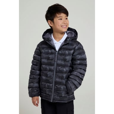Mountain Warehouse - "Seasons" Steppjacke für Kinder (Holzkohle)
