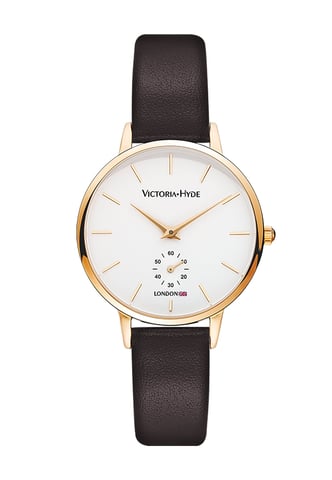 VICTORIA HYDE Luxus-Damenuhr mit Sekundenzeiger-Design