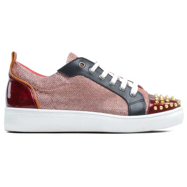 Confortable sneaker Montevita in Bordo