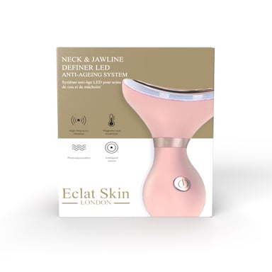 Système anti-âge LED Rose Gold Neck & Jawline Definer