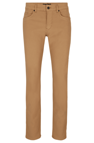 Men's Boss Slim-Fit Jeans in Beige