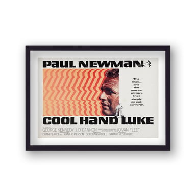 Paul Newman Cool Hand Luke Vintage Movie Poster