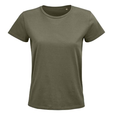 SOLS - "Pioneer" T-Shirt Baumwolle aus biologischem Anbau für Damen (Khaki)