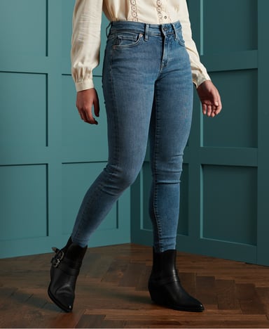 SUPERDRY Jean skinny taille mi-haute