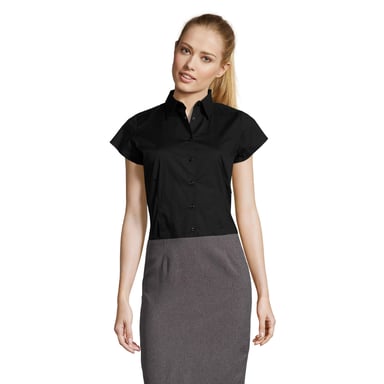 SOLS - "Excess" Bluse für Damen kurzärmlig ()